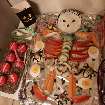 Halloween Frühstück Halloween Frühstück